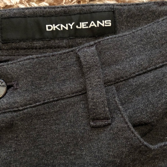 DKNY Gray Pants with Black Sides Size 4 - Picture 3 of 6